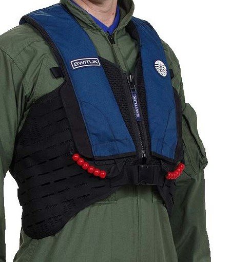 Switlik X-Back new 2025 design FAA approved-Backstrap fitted. VERY comfortable Molle- just add pockets