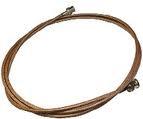 Teflon Coated antenna cable 1825mm with BNC connectors