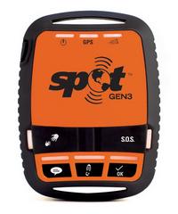Spot messaging device.Send messages and tracking from 10-2 minute intervals.